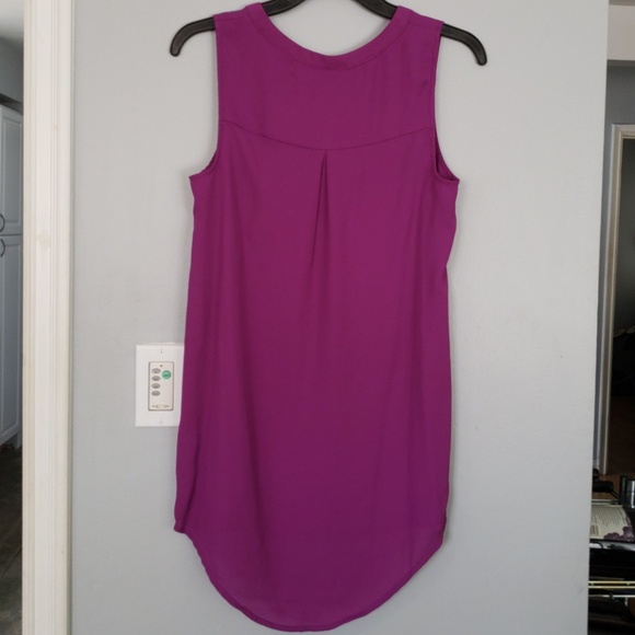 XS purple sleeveless Apt. 9 blouse - Picture 2 of 8